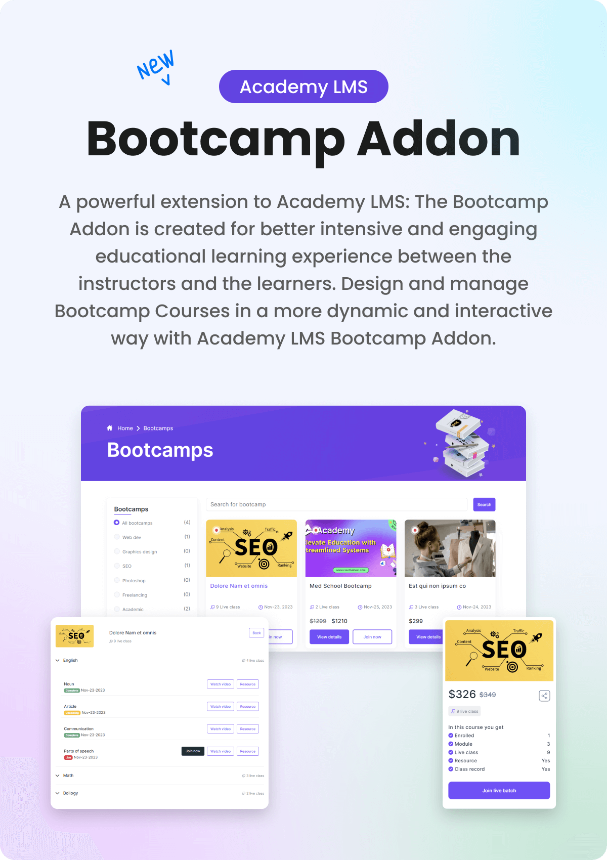 Academy Lms Bootcamp Course Addon - 1