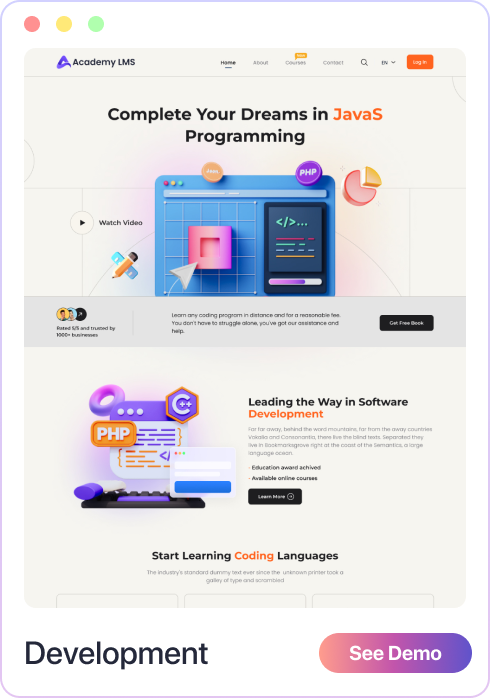 Academy LMS Laravel Learning Management System - 13