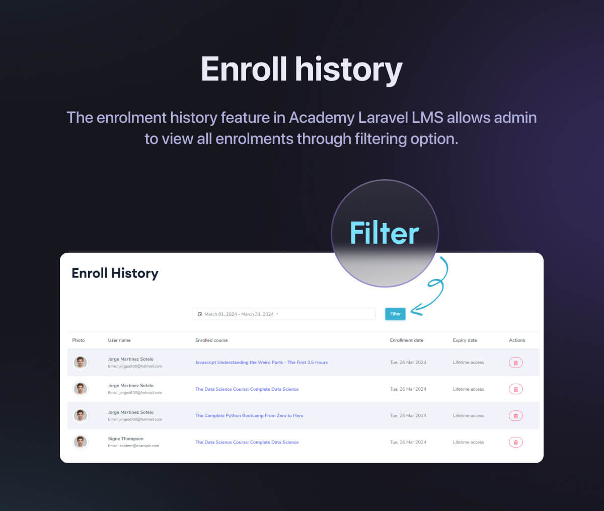 Academy LMS Laravel Learning Management System - 37