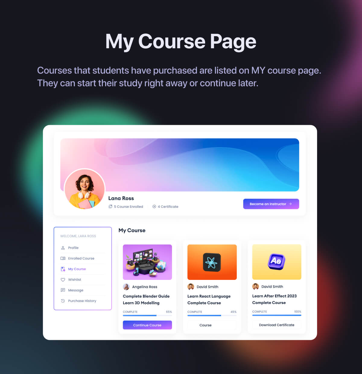 Academy LMS Laravel Learning Management System - 45