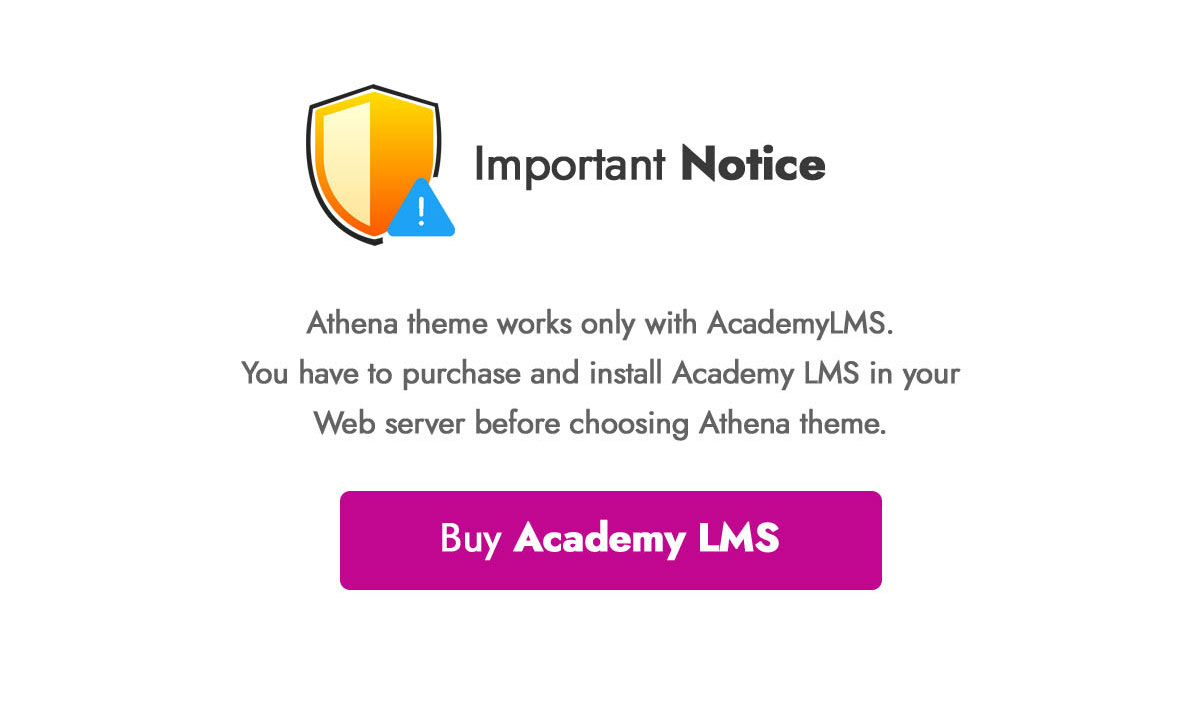 Athena - Academy LMS Theme - 2