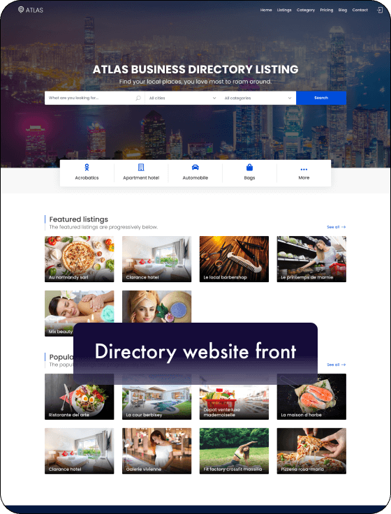 Atlas Business Directory Listing - 9