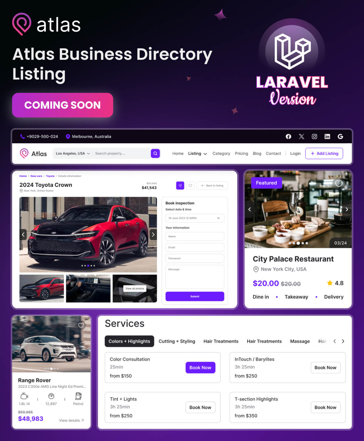 Atlas Business Directory Listing - 1