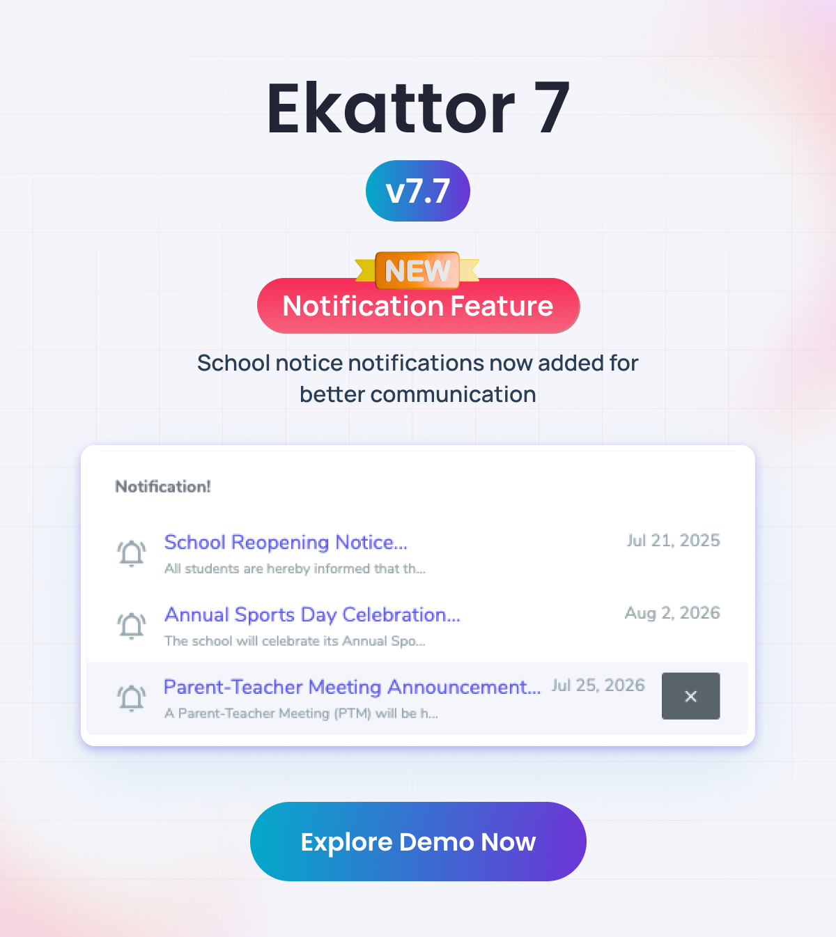 Ekattor School Management System - 1