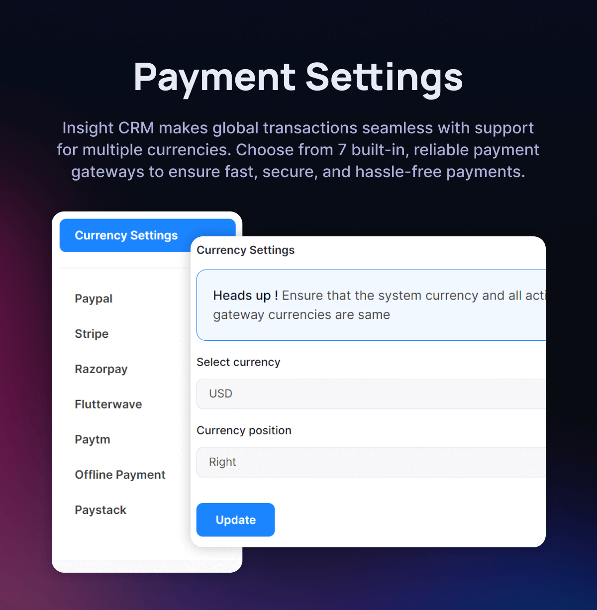 Insight Crm Saas - Laravel Project Manager, Pos, Hrm, Inventory Manager, Customer Support - 64
