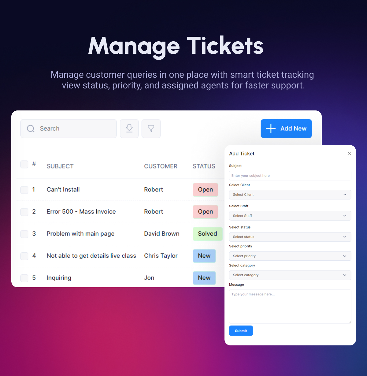Insight Crm Saas - Laravel Project Manager, Pos, Hrm, Inventory Manager, Customer Support - 36