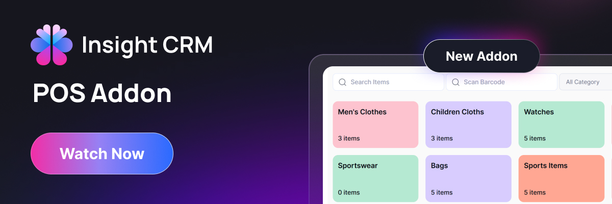 Insight Crm Saas - Laravel Project Manager, Pos, Hrm, Inventory Manager, Customer Support - 3