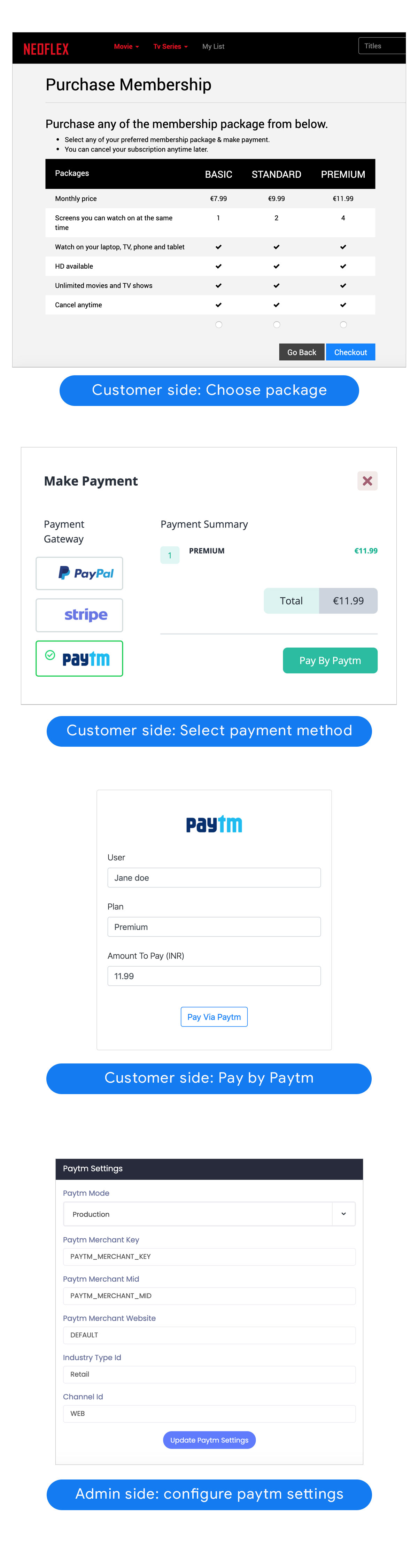 Neoflex Paytm Payment Addon - 1
