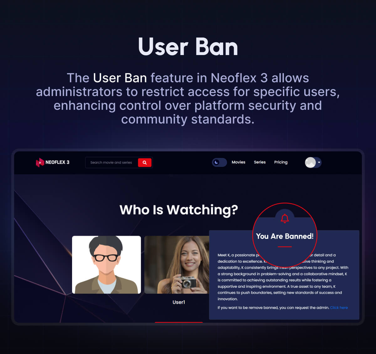 Neoflex 3 - Laravel Movie, Video, TV Series Streaming & Subscription Portal CMS - 29