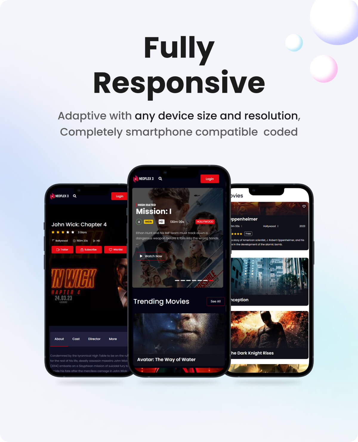 Neoflex 3 - Laravel Movie, Video, TV Series Streaming & Subscription Portal CMS - 23